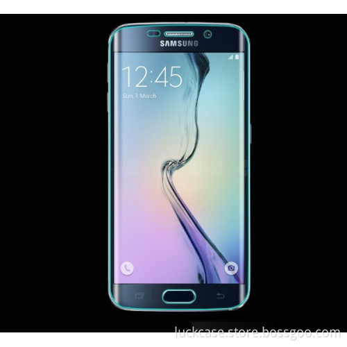 Factory Supply 0.33mm Anti Blue Ray 9H 2.5D cheap tempered glass film screen protector for Galaxy S6 edge
